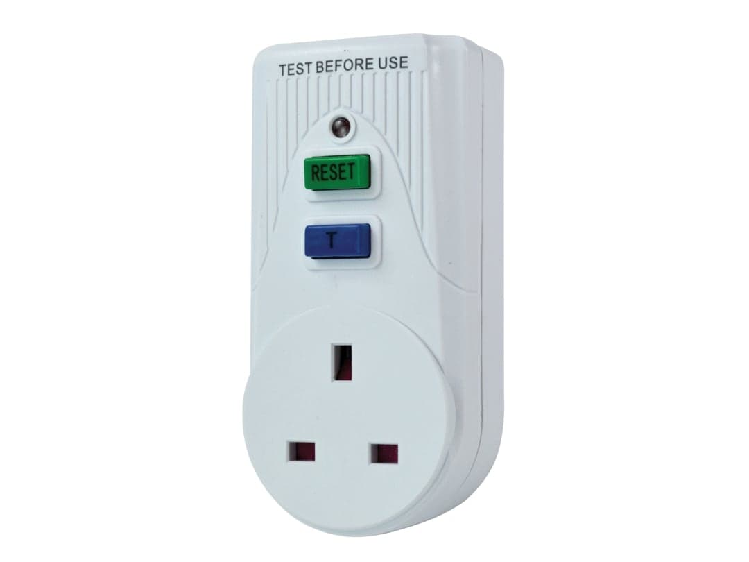 Faithfull Power Plus RCD Adaptor (Circuit Breaker) RCD-1E