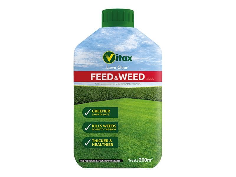 Vitax 5GEL3 Green Up Lawn Care Liquid Lawn Feed 1L