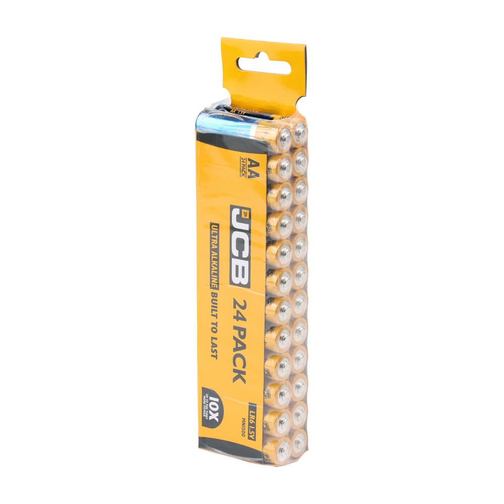 Jcb Ultra Alkaline Batteries Trade Pack Pack 24 S8807
