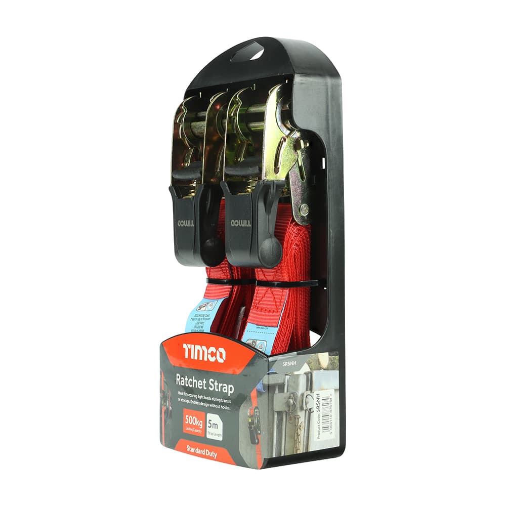 Timco Endless Ratchet Straps - Standard Duty Pack 2 5RSNH