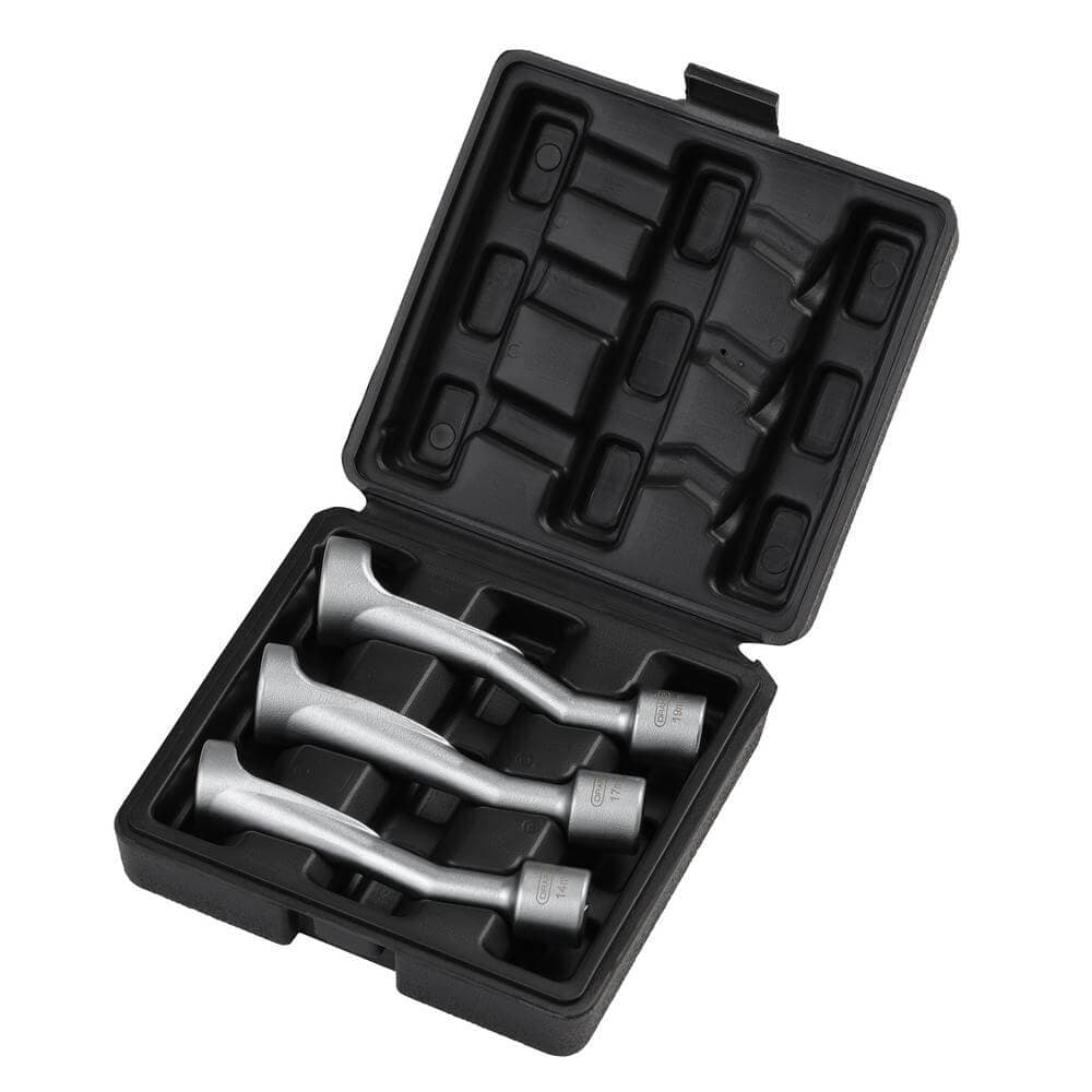 Draper Injection Line Socket Set 1/2in Sq. Dr. (3 Piece) Pk 1 07126