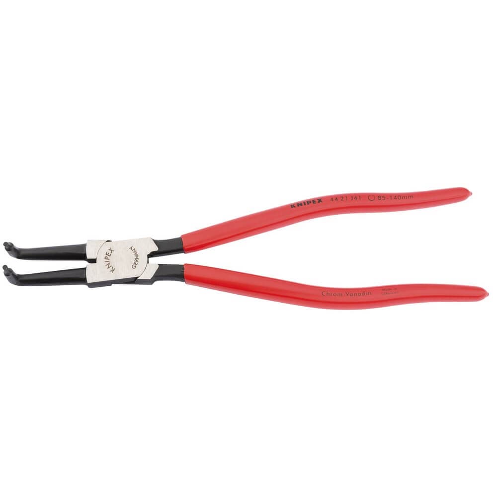 Knipex 81014 44 21 J41 J41 90° Bent Internal Circlip Pliers 85 - 140Mm each
