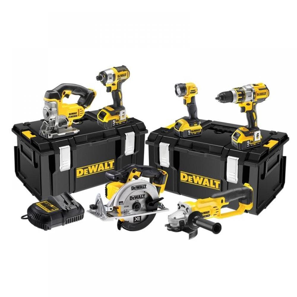 Dewalt DCK694P3-GB Dck694P3 Brushless 3 Speed 6 Piece Kit 18V 3 X 5.0Ah Li-Ion