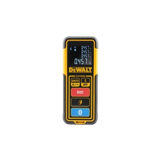 DeWalt DW099S-XJ 30m Bluetooth Line Distance Measurer