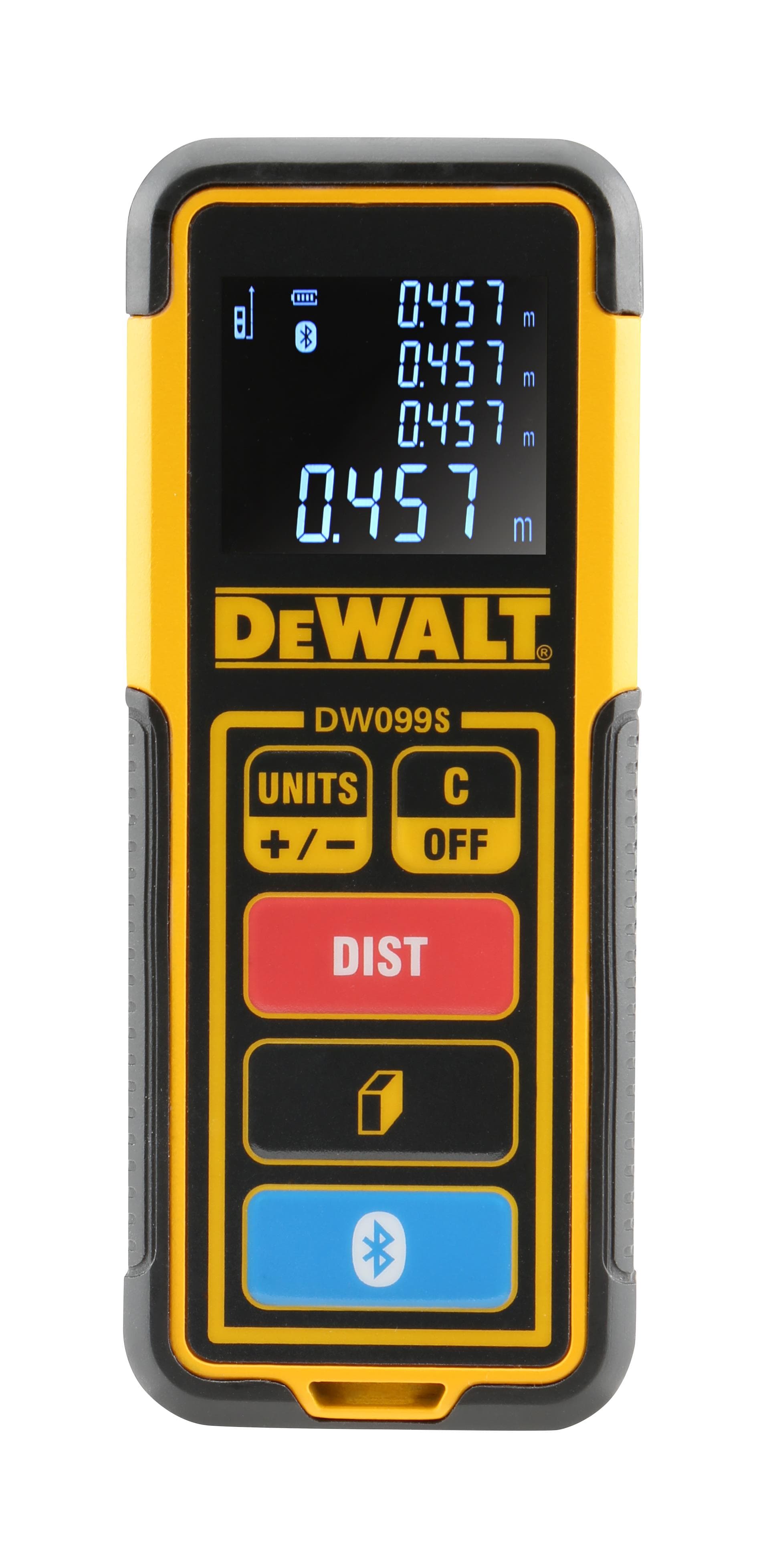 DeWalt DW099S-XJ 30m Bluetooth Line Distance Measurer