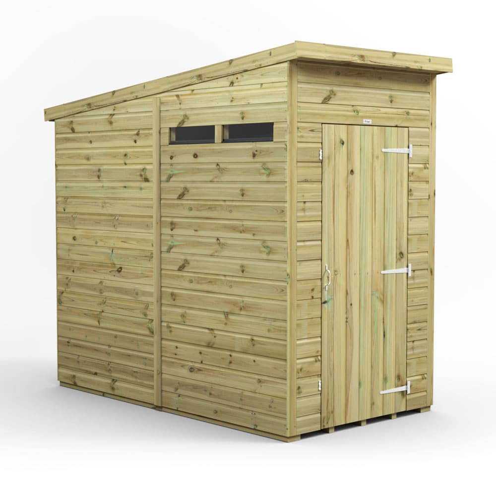 Powersheds 4x8 Premium Powersheds Security Pent