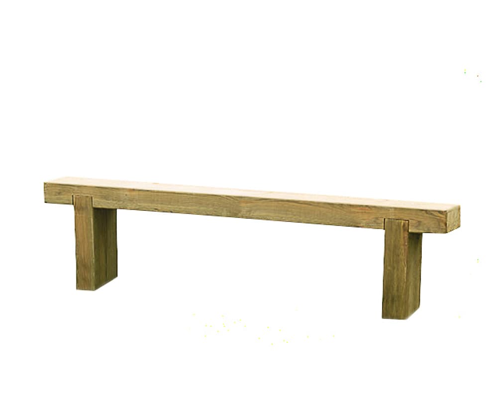 Sleeper Bench Pressure Treated 1.8m 447 x 1800 x 200mm