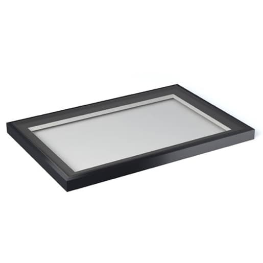 Vista Aluminium Flat Rooflight 1000 x 1500mm Grey RAL7016 EXTERNAL/INTERNAL