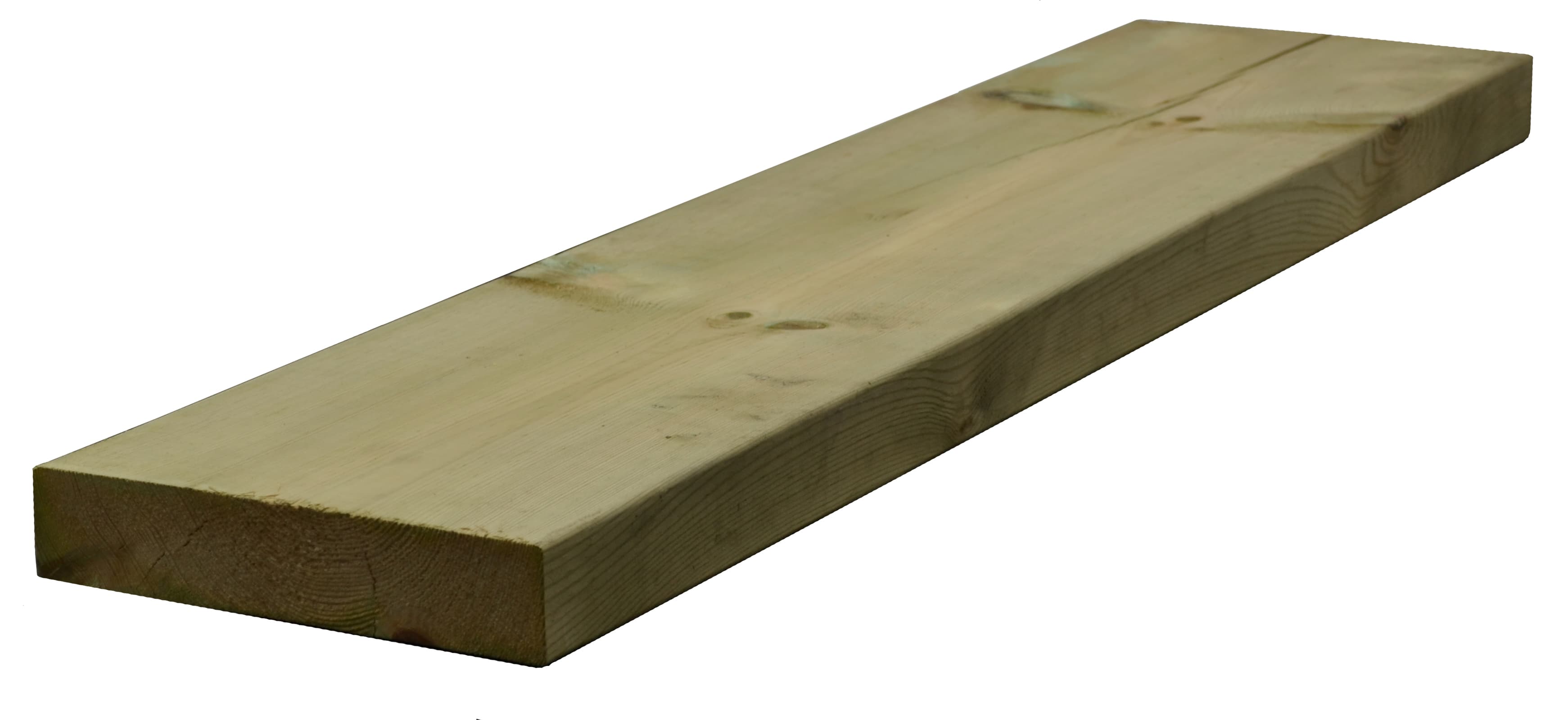 Travis Perkins 47mm x 225mm x 5.4m Regularised Treated Sawn Timber C24