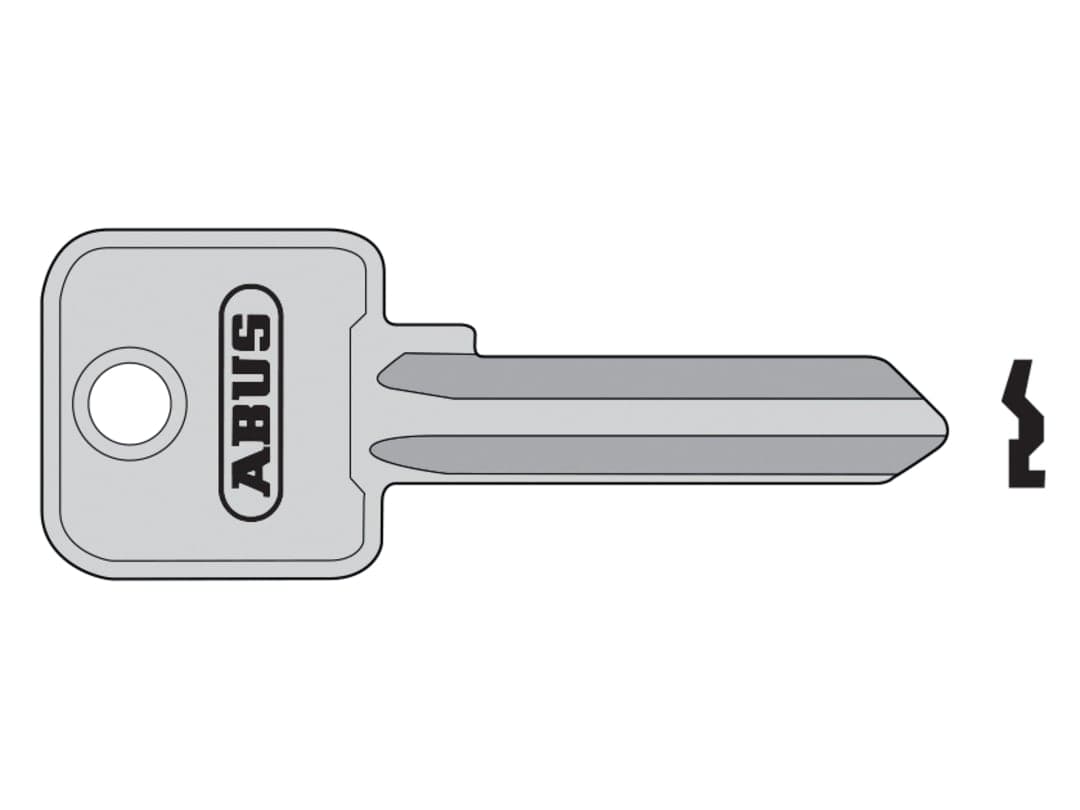 ABUS Mechanical 90RK/50 Key Blank (6 Pin) 10055298-01