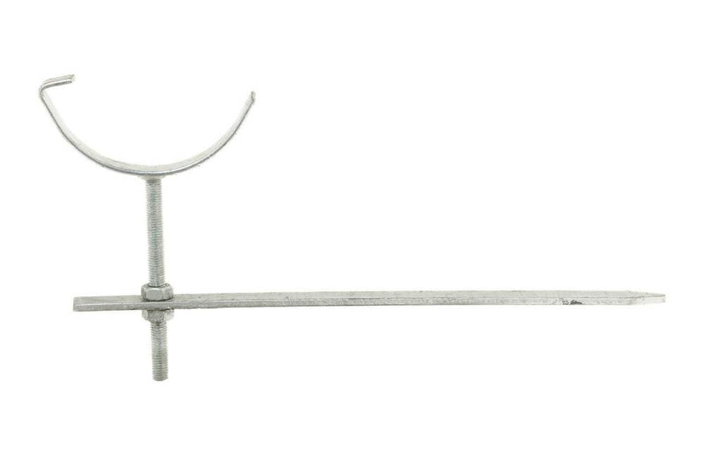 Hargreaves Premier Cast Iron Half Round Gutter Rise & Fall Bracket - 125mm Galvanised