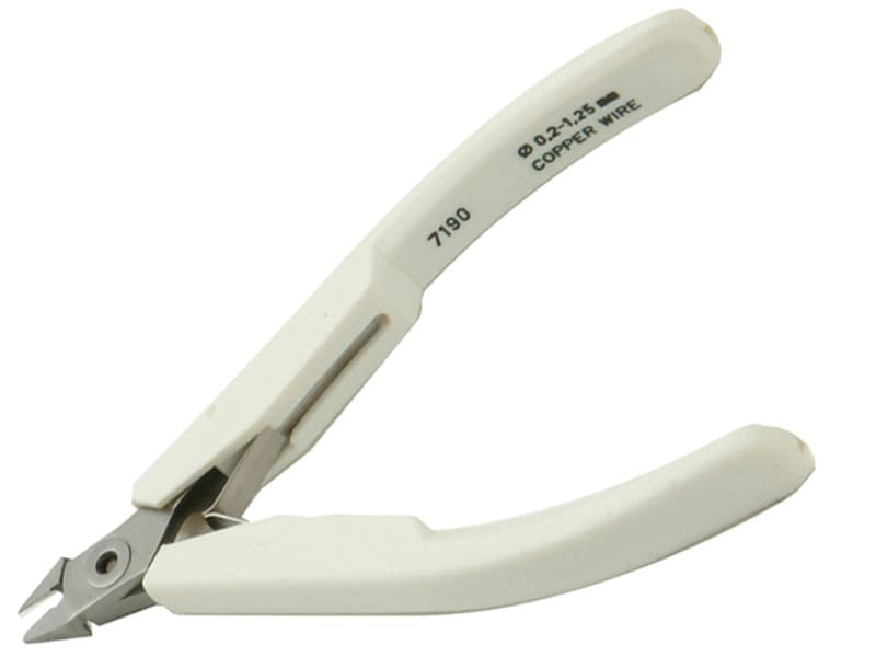 Lindstrom 7190 Supreme Diagonal Cutting Micro Bevel Cut Tapered Head Nipper 109Mm