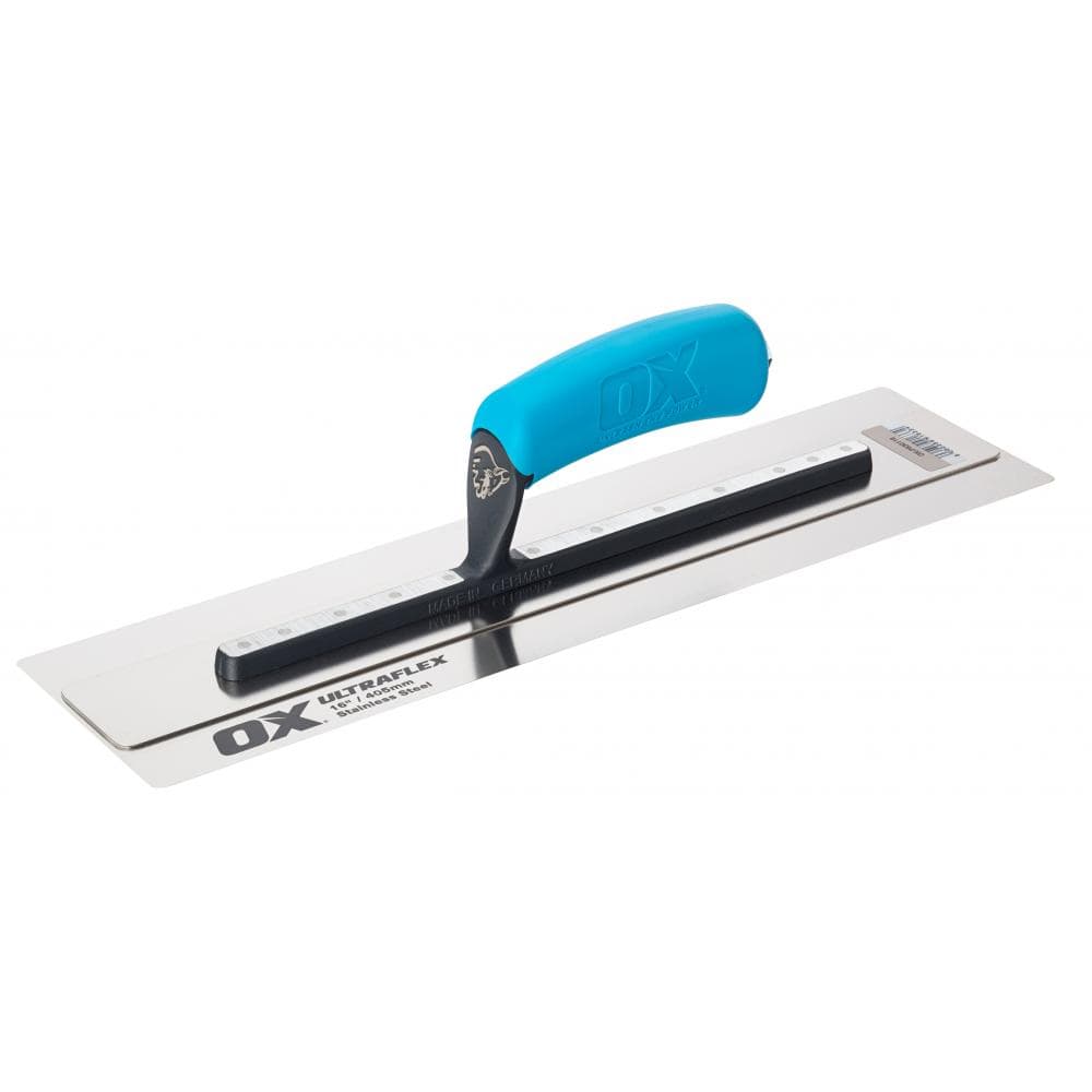 Ox Tools OX-P530116 Ox Pro Ultraflex Finishing Trowel 16In / 405 X 110 Mm EA