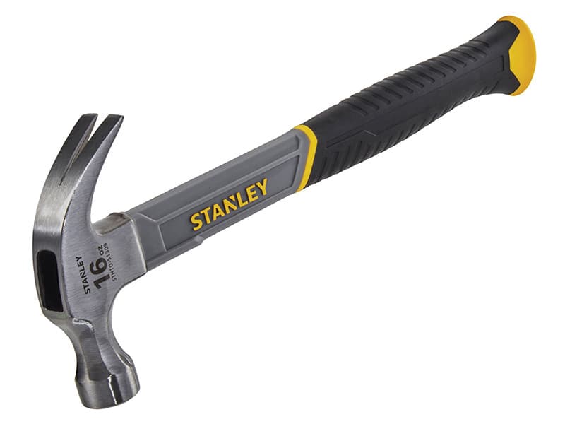 Stanley® STHT0-51309 Curved Claw Hammer Fibreglass Shaft 450G (16Oz)