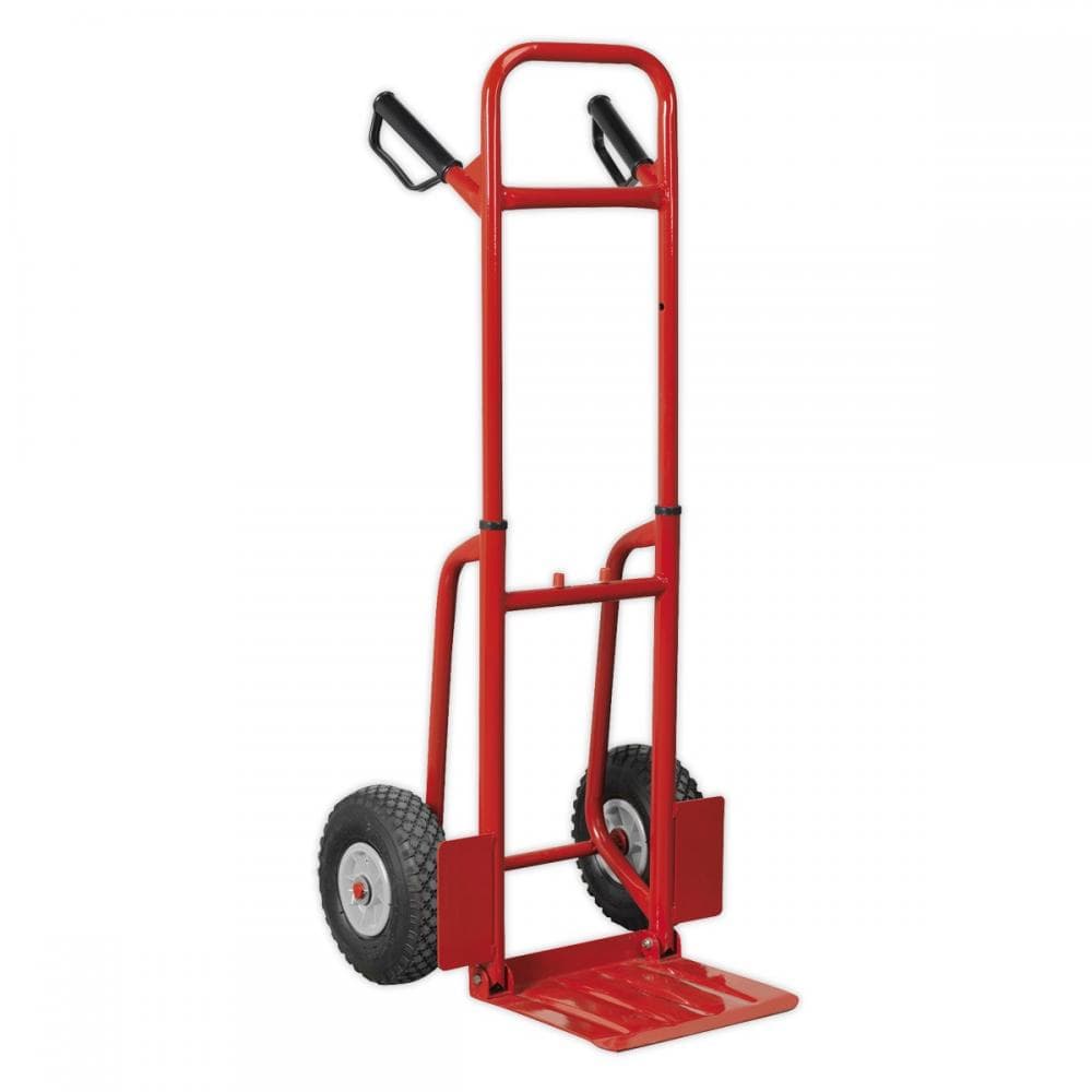 Sealey CST801 Sack Truck With Pneumatic Tyres 200Kg Folding
