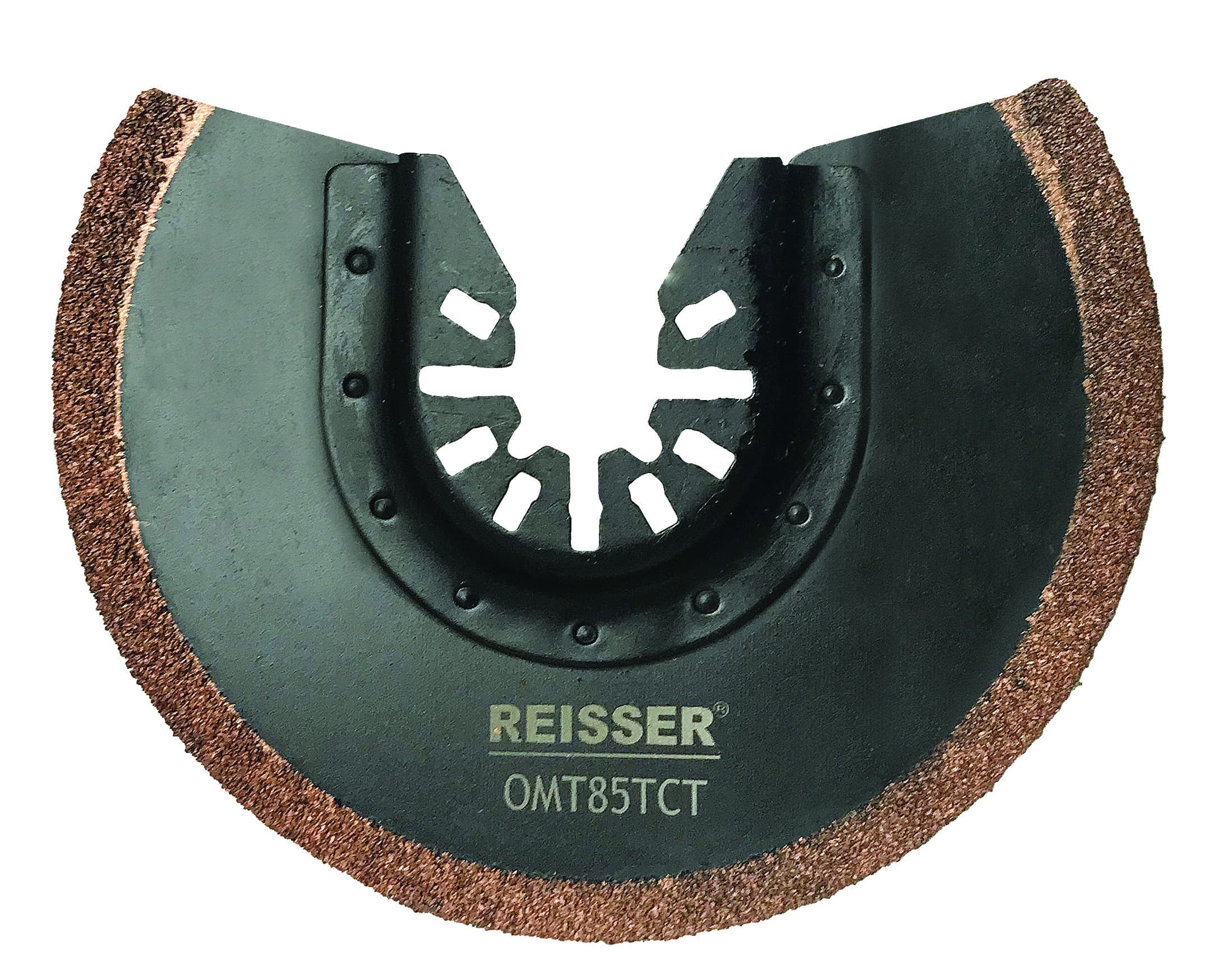 Reisser OMT85TCT Half Round Blade Tct Grit 85Mm