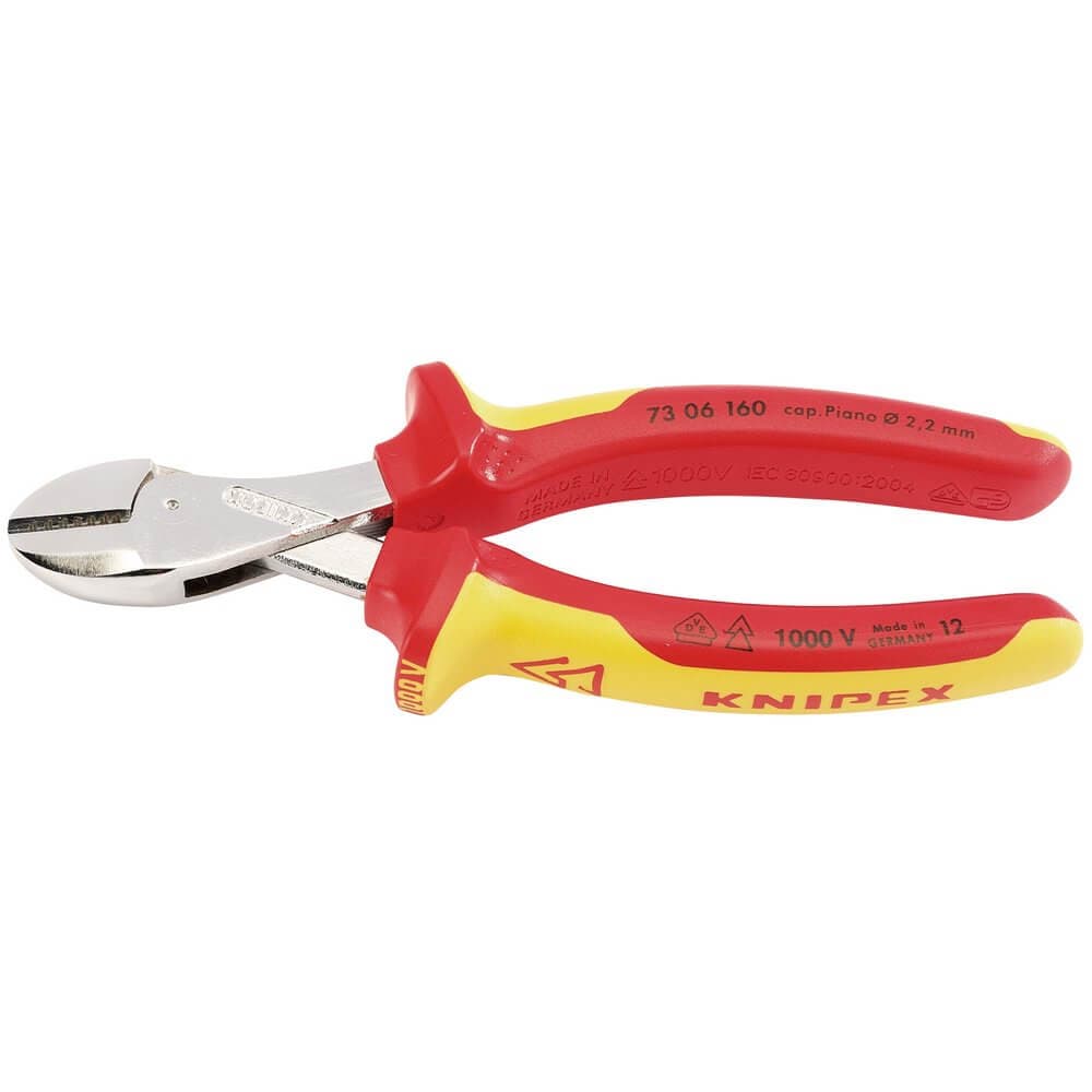 Knipex 25885 73 06 160Sb Vde ft X Cutft High Leverage Diagonal Side Cutters each