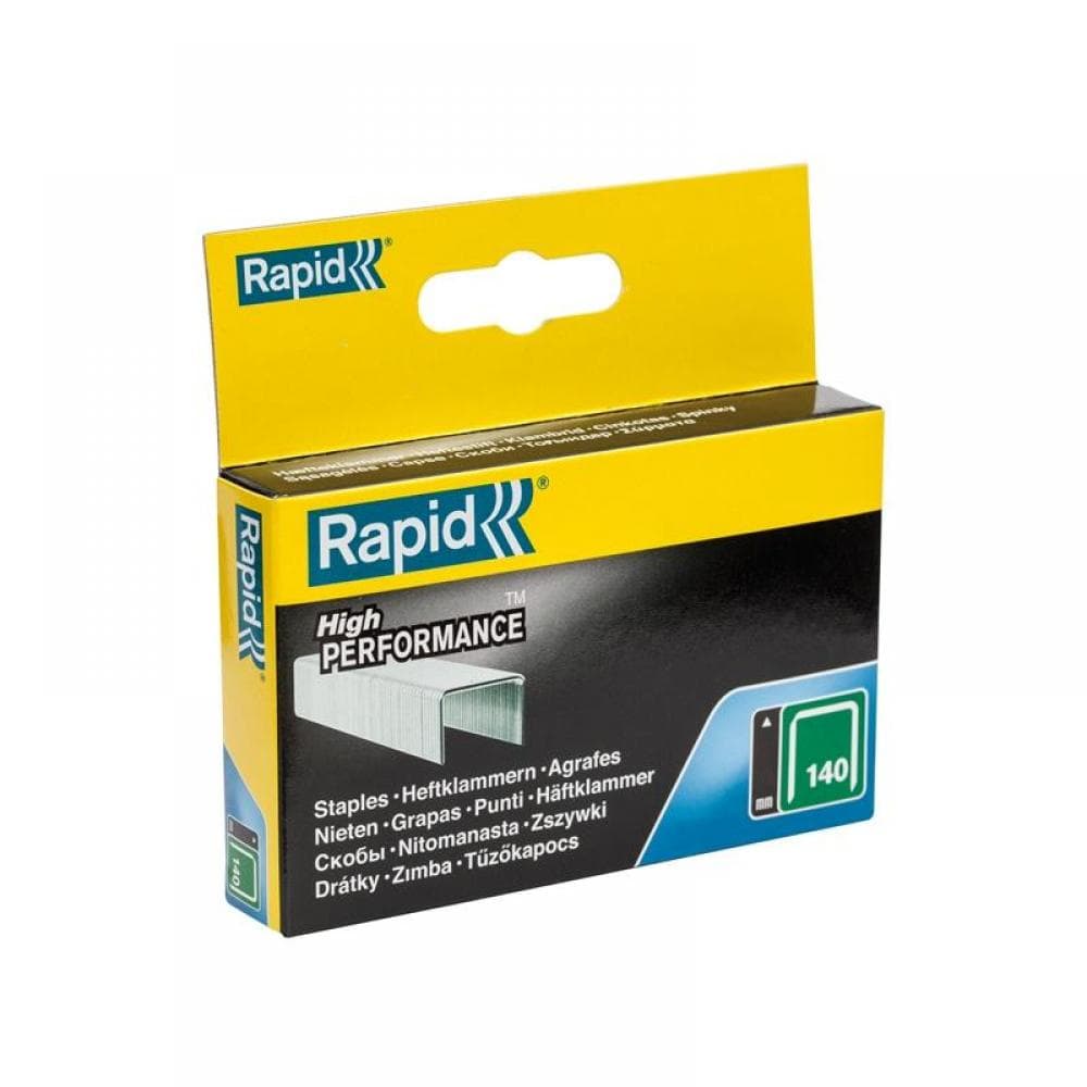 Rapid 11915631 140/14 14Mm Galvanised Staples (Box 2000)