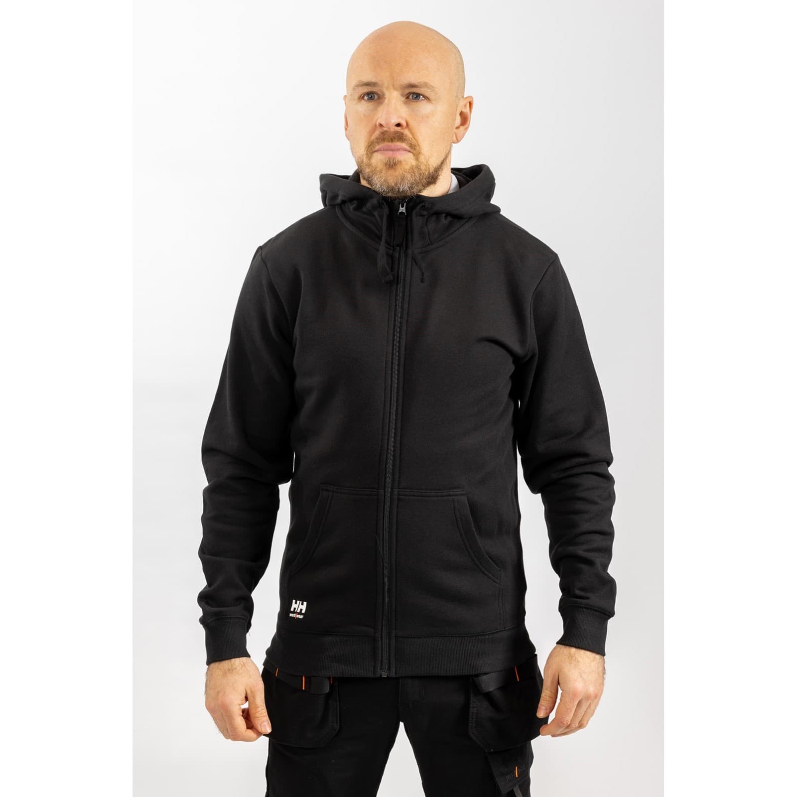 Helly Hansen Workwear Manchester Zip Hoodie Size S Black 40726-76070-03
