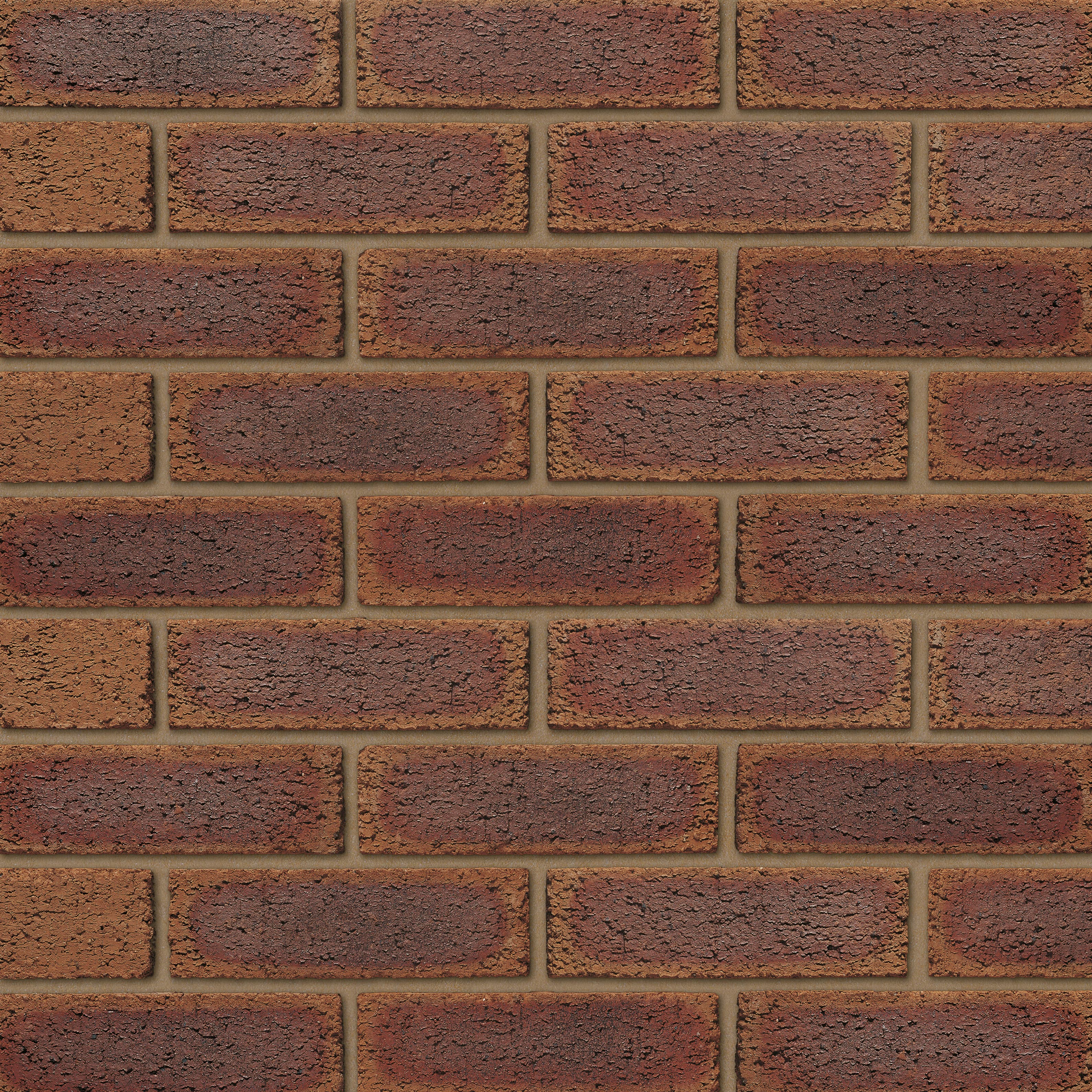 Ibstock Red Ravenhead Oldcott Rustic Brick - Pack of 404, Size: 215x102.50x65mm