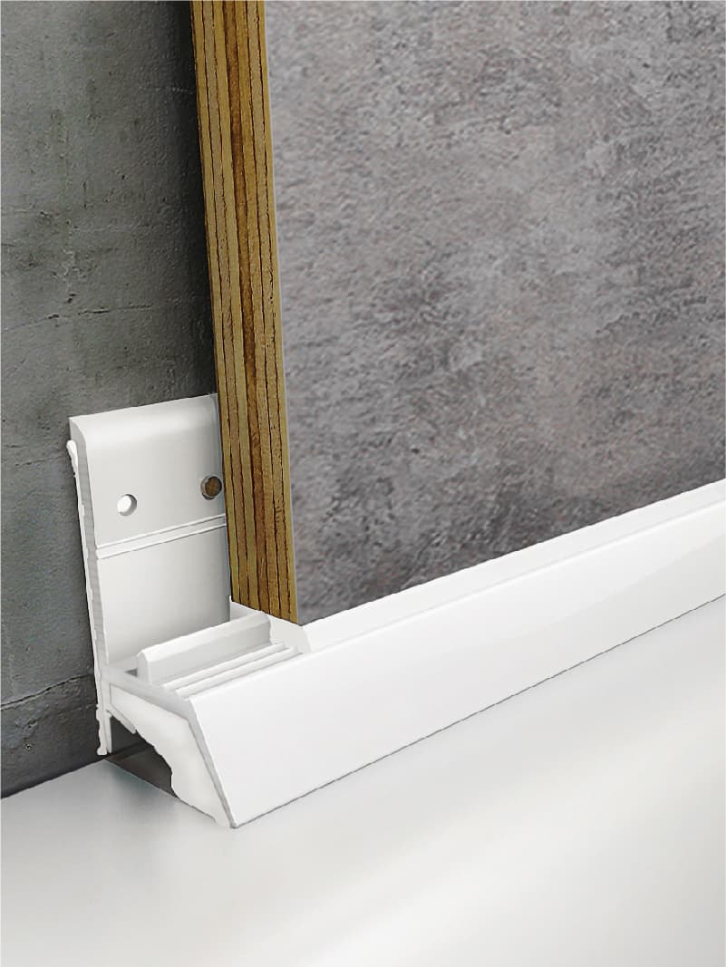 Multipanel Wall Panel Profile Bath and Shower Tray Seal Kit White