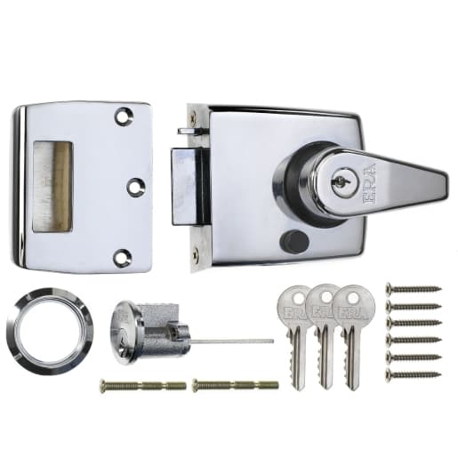 ERA Double Locking Door Lock 60mm Chrome