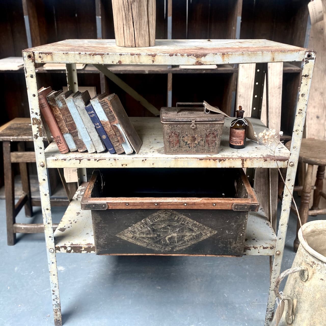 Industrial Workshop Shelving Unit