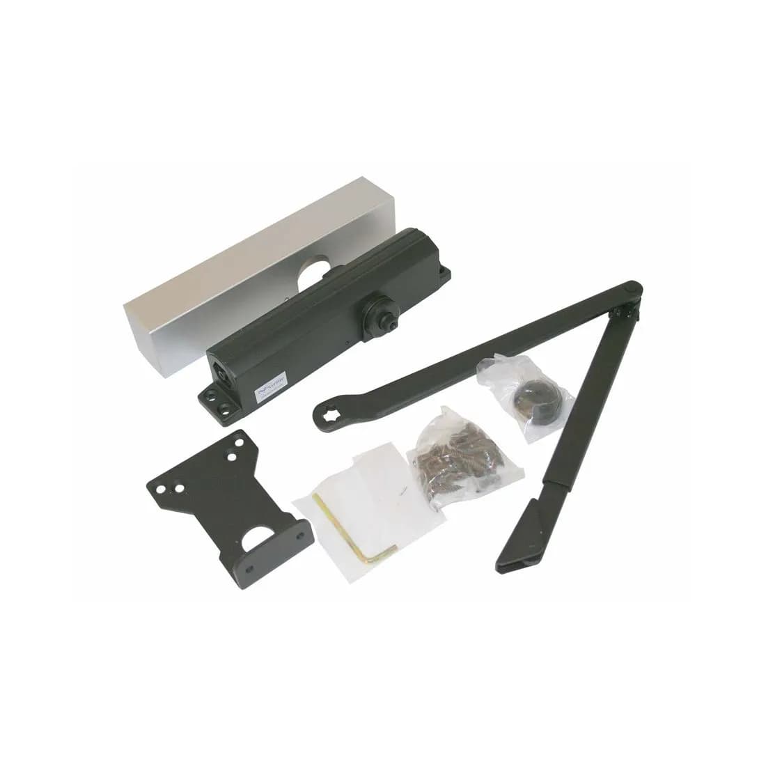 Eclipse 700 Door Closer Adj Size 2-4 Silver
