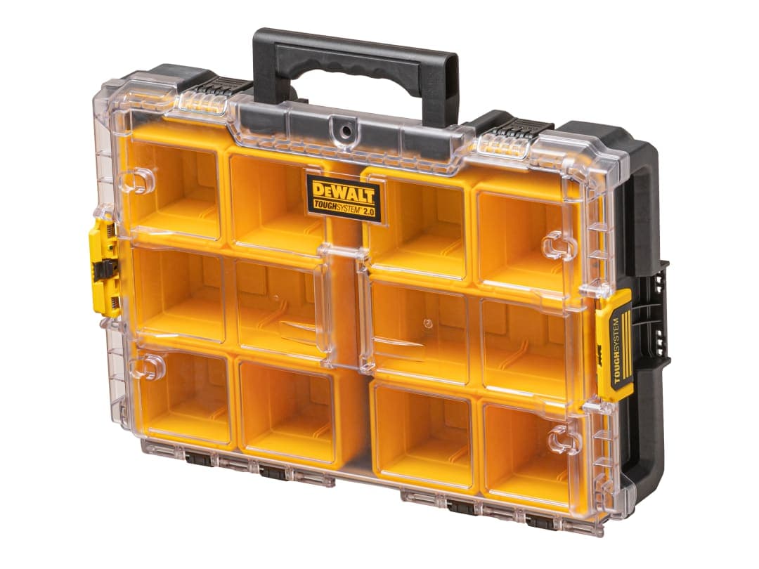 DEWALT Storage DS100 TOUGHSYSTEM™ 2.0 Toolbox with Clear Lid DWST83394-1