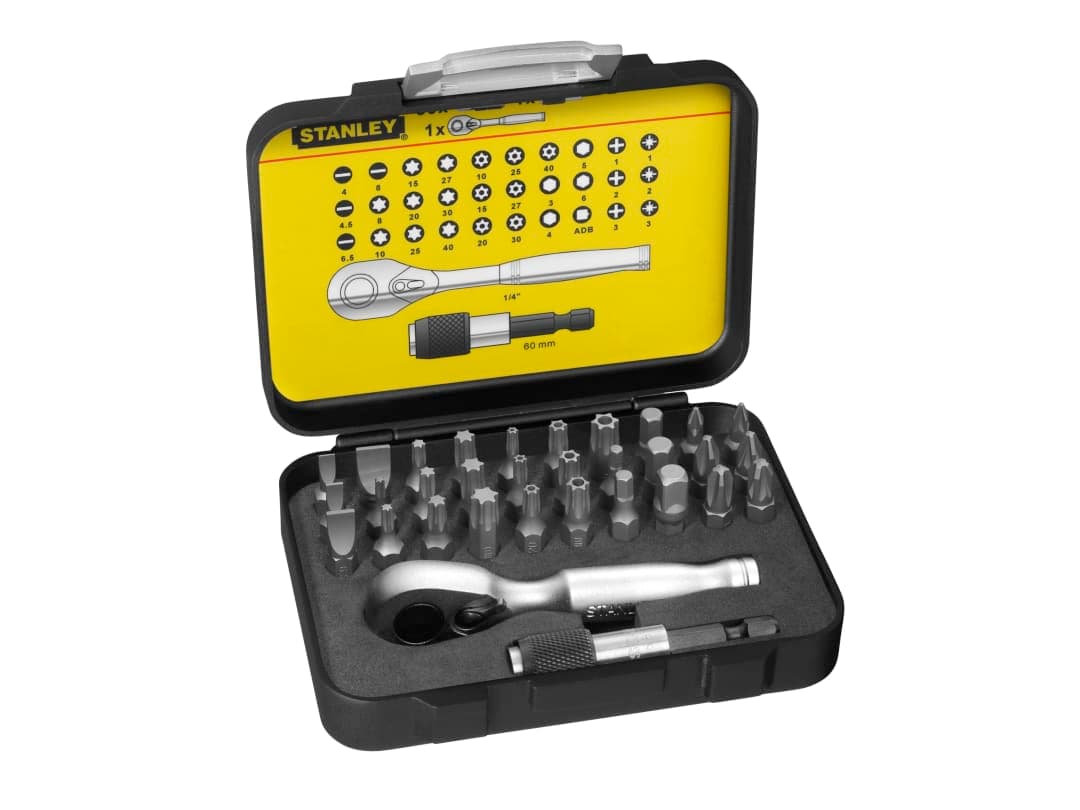 STANLEY® Hand Tools FatMax® Bit & Ratchet Set, 32 Piece 1-13-904