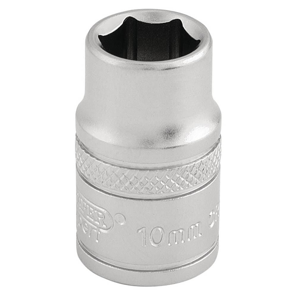 Draper Expert 16535 6 Point Metric Socket 3/8in Sq. Dr. 10Mm each