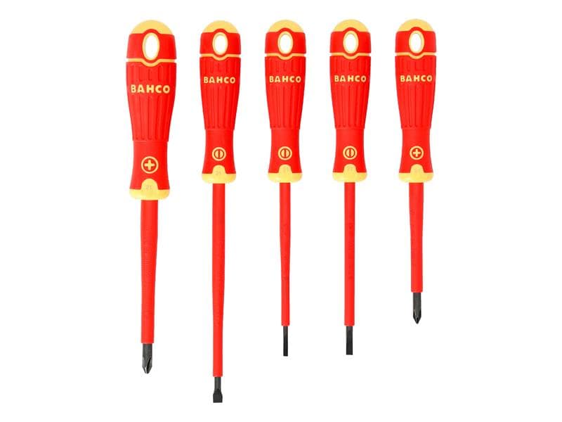 Bahco B220.005 B220.005 Bahcofit Insulated Screwdriver Set 5 Piece