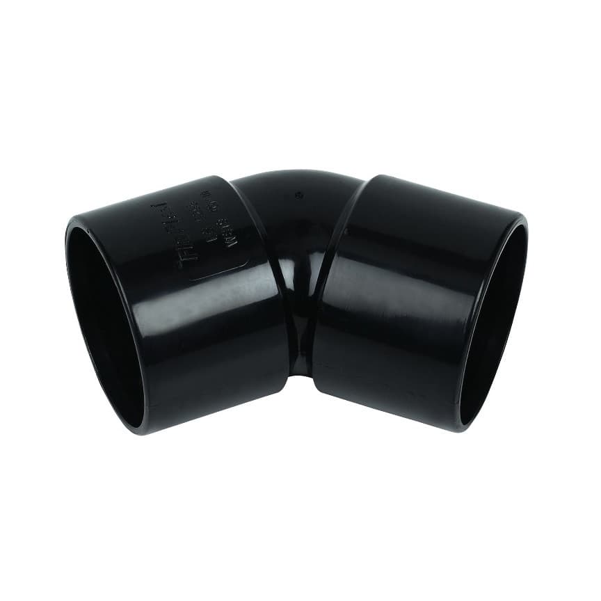 Floplast 32Mm Black Abs 135*Bend WS18B