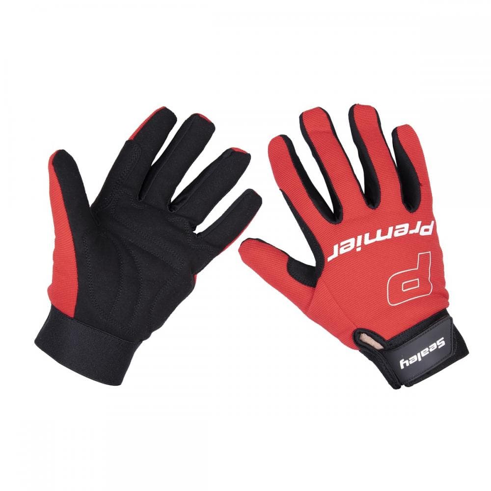 Sealey MG796L Mechanicfts Gloves Padded Palm - Large Pair