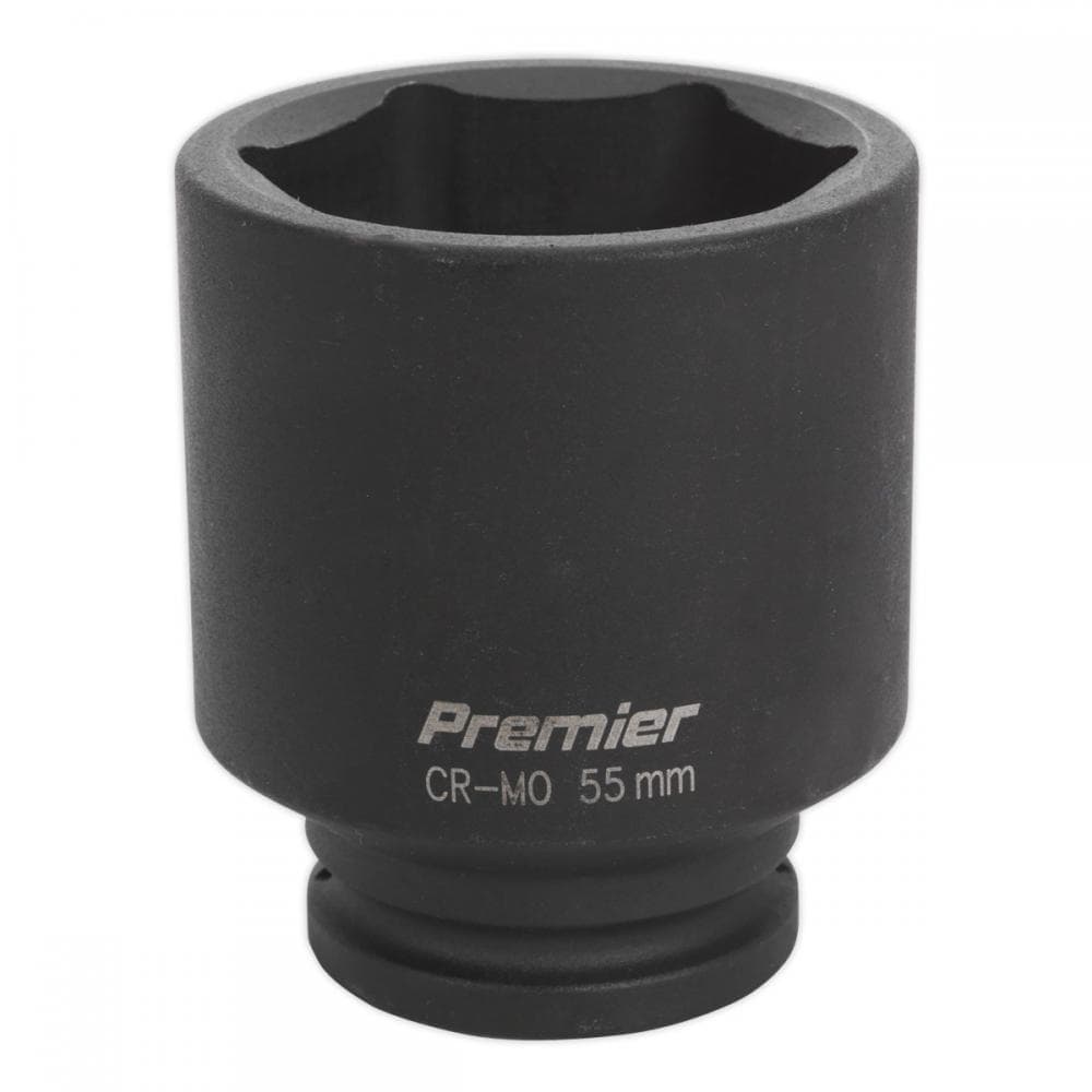 Sealey IS3455D Impact Socket 55Mm Deep 3/4inSq Drive