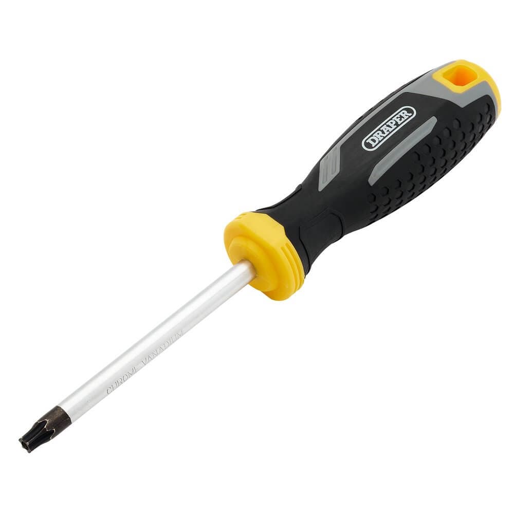 Draper Tx-Star® Tamperproof Soft Grip Screwdriver T40H X 100Mm Pk 1 13426