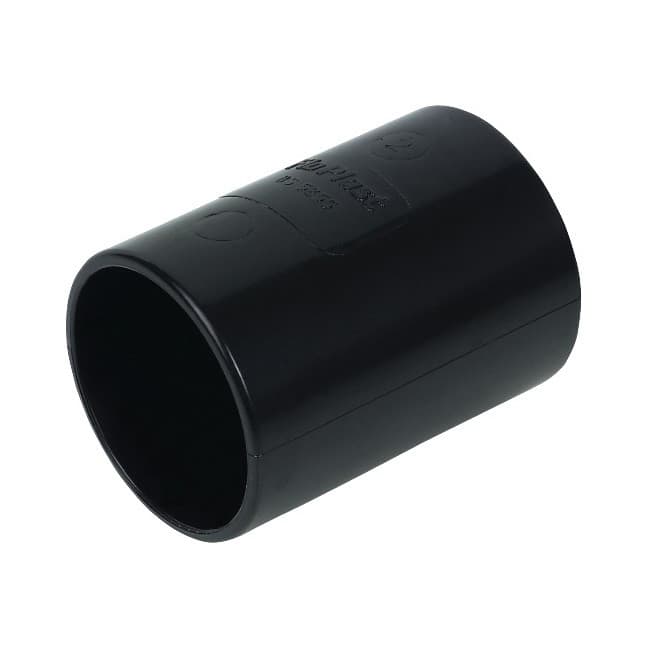 Floplast 40Mm Black Abs Str.c0Upling WS08B