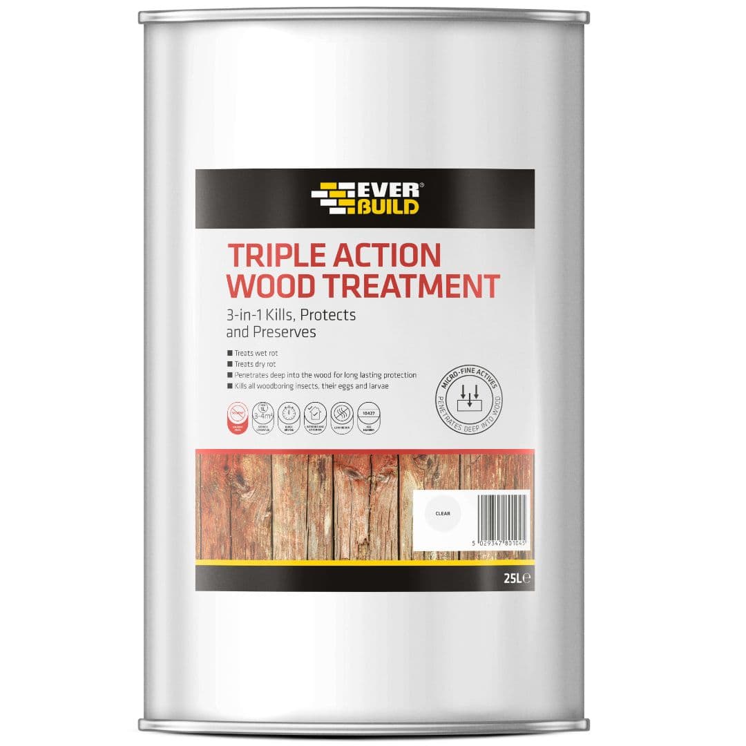 Everbuild Triple Action Wood Treatment 25L