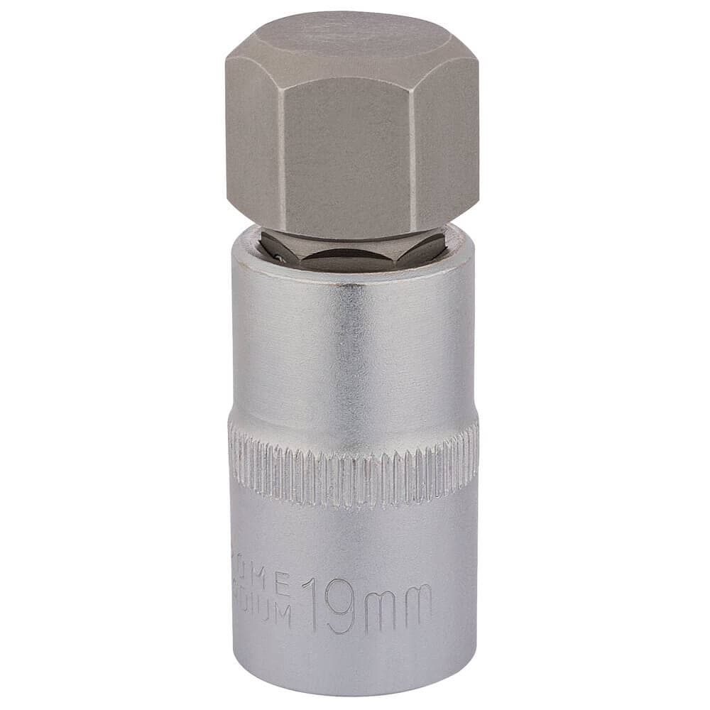 Draper Expert 16305 Hexagonal Socket Bits 1/2in Sq. Dr. 19Mm each