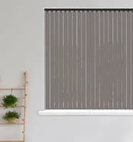 Ex-lite 89 Slate Electric Vertical Blinds PVC