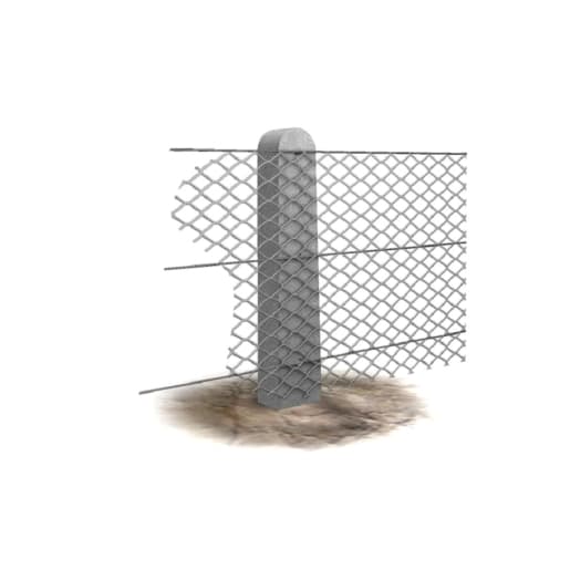 4ft 9" Supreme Concrete Chainlink Intermediate Post - Pack of 36