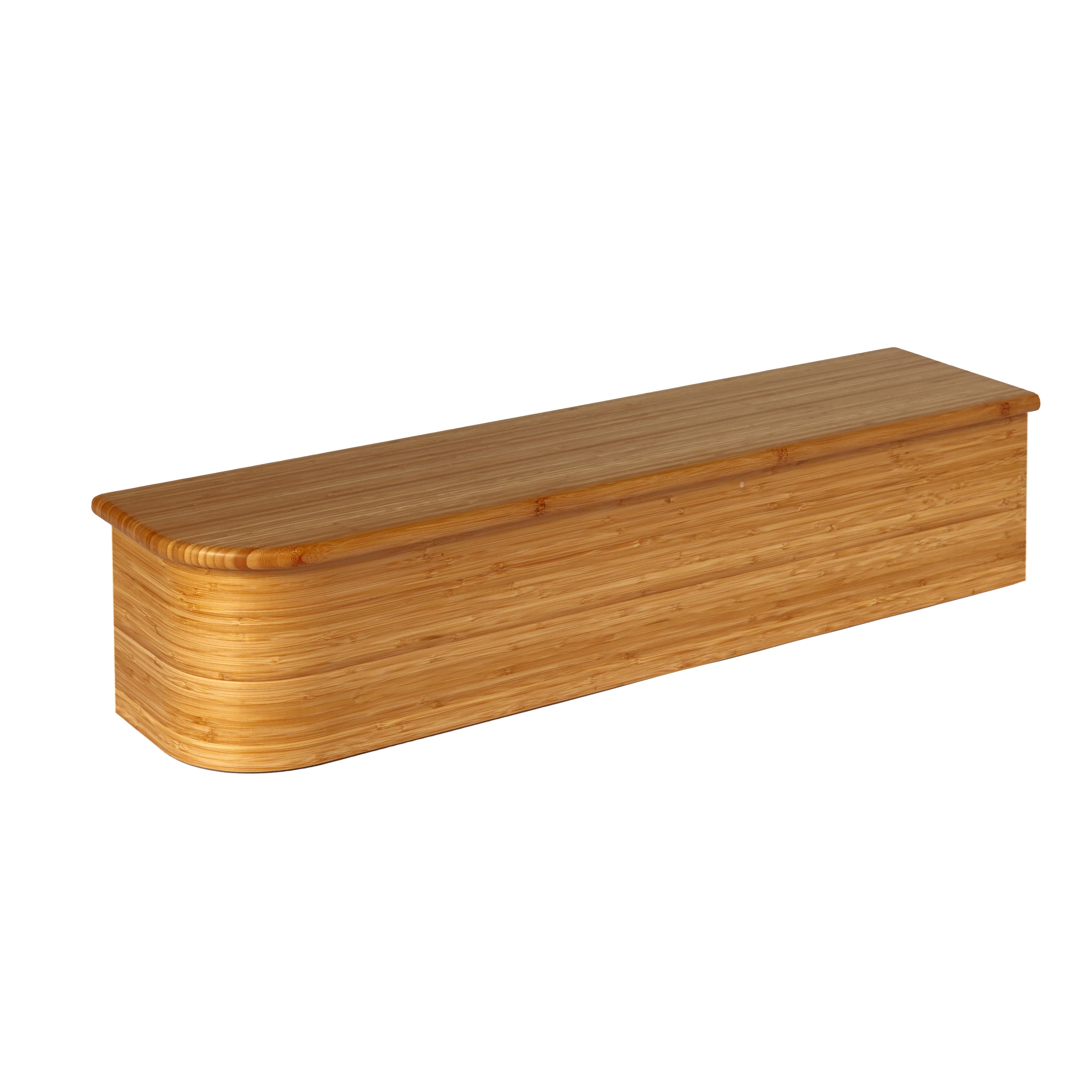 Flair Stairs Bamboo 21mm Single Going Bullnose Rise & Tread Lh Dark