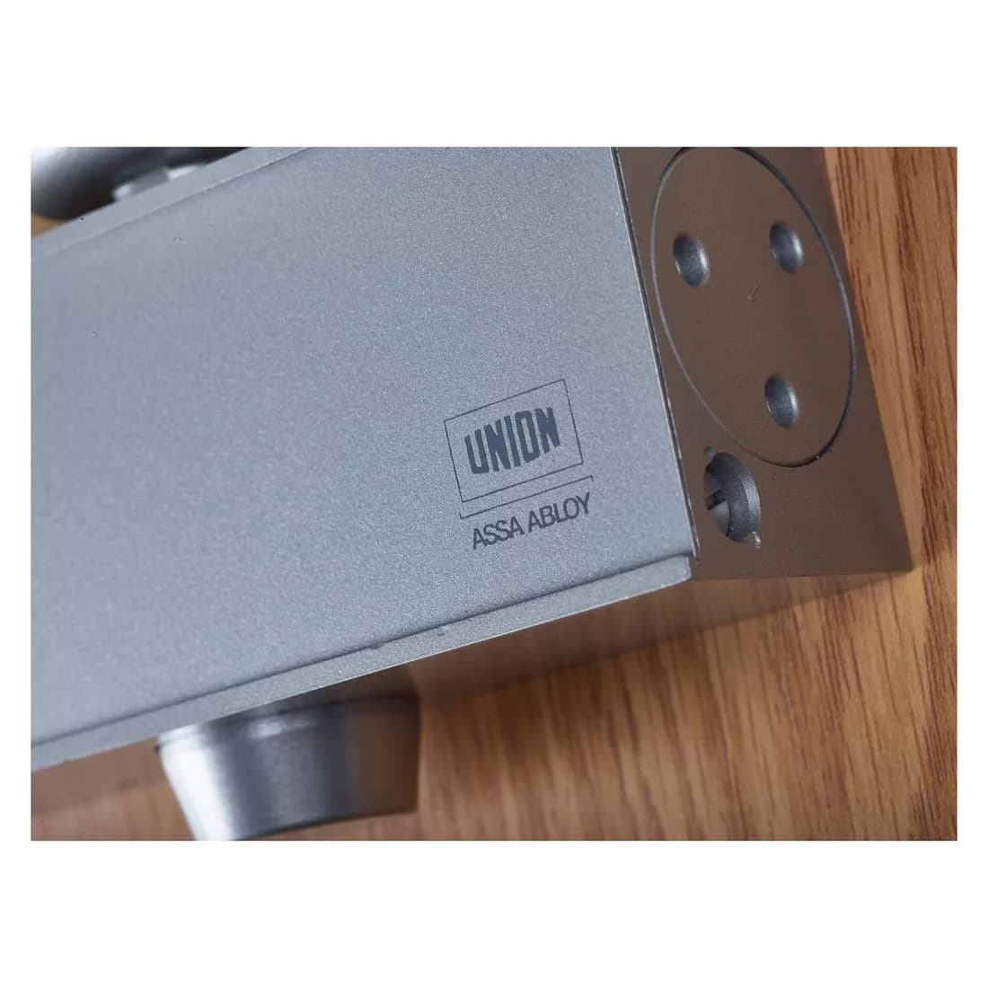 Union Rack+Pinion Door Closer Size 2-4 Silver Ce