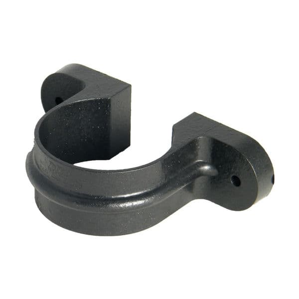 FloPlast Cast Iron Effect Round Downpipe Clip - 68mm