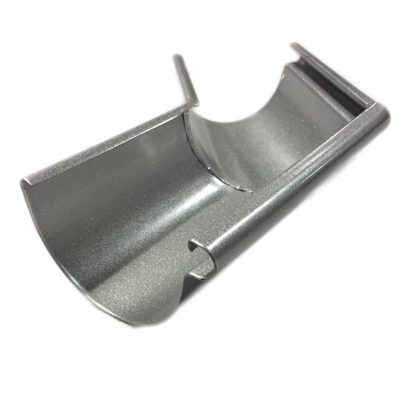 Steel Gutter External Angle - 135 Degree x 120mm Galvanised