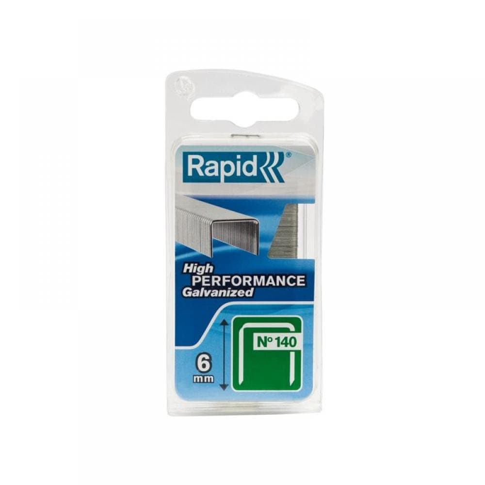 Rapid 40109513 140/6Nb 6Mm Galvanised Staples (Narrow Box 970)