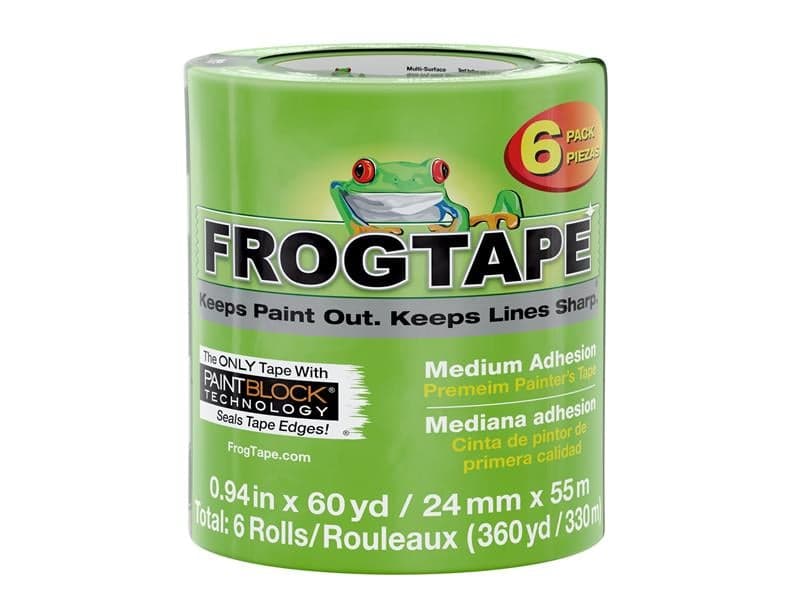 Shurtape 240659 Frogtape® Multi-Surface Masking Tape 24Mm X 55M (6 Pack)