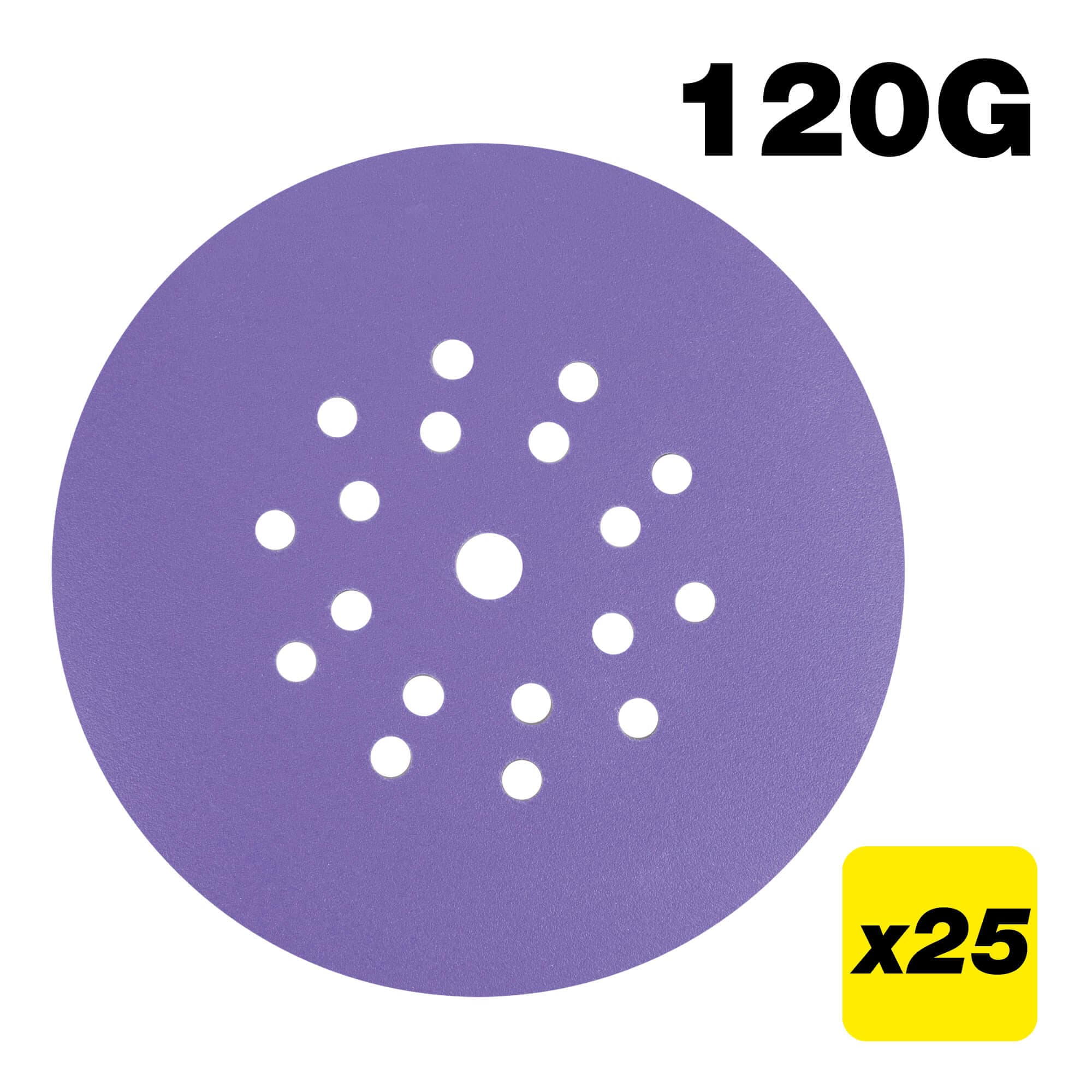 Trend 225Mm 120G Drywall Sanding Disc 25 Pack AB/225/120A/B