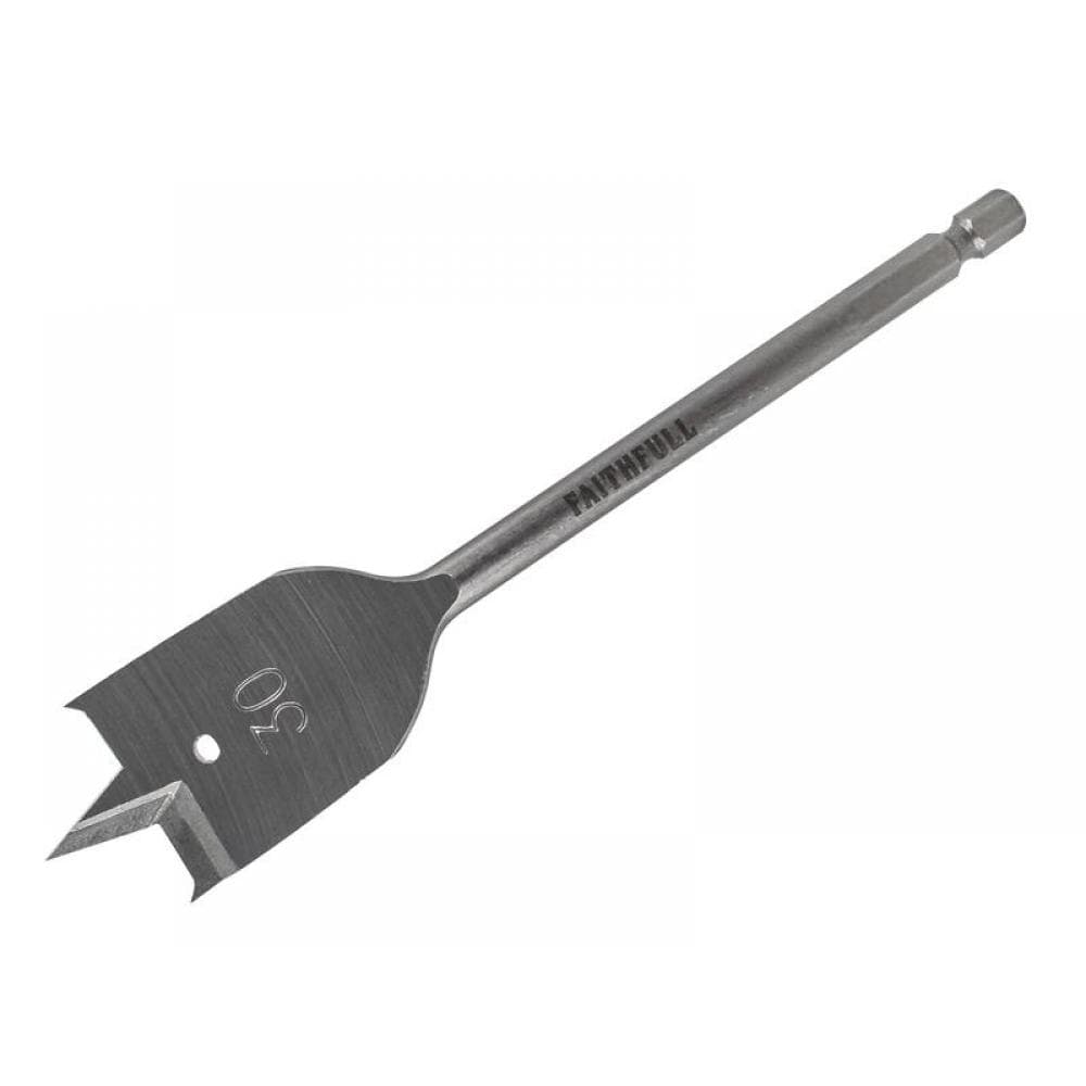 Faithfull 30205018 Flat Bit 30Mm