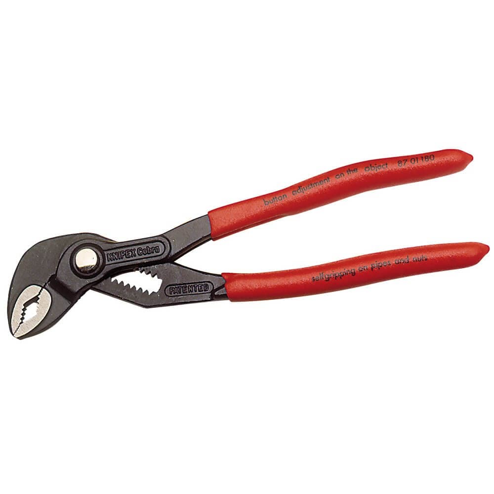 Knipex 13758 Cobra® 87 01 180 Sbe Waterpump Pliers 180Mm each